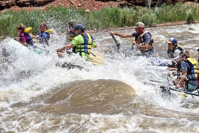 Half-Day Family-Friendly Moab Raft Trip - Fisher Towers from an unusual angle