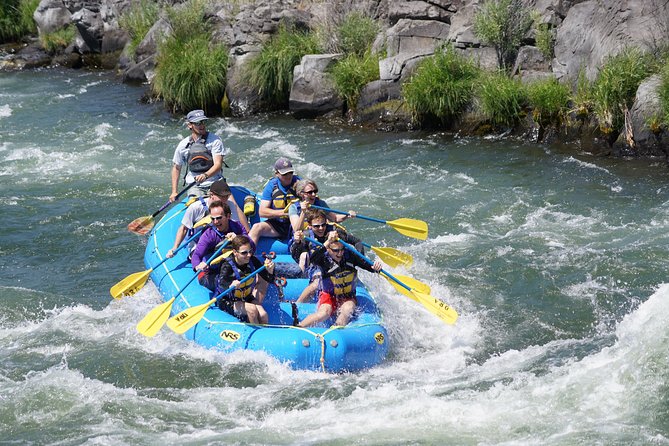 Half-Day Guided Whitewater Rafting - Deschutes River - Quiet stretches, cooling off, and getting wet