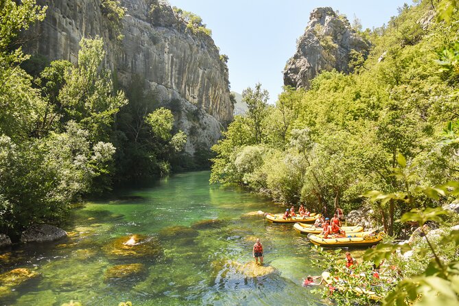 Half-Day Rafting Experience on Cetina River with Cliff Jumping and more - The cave passage: the boldest part of the day