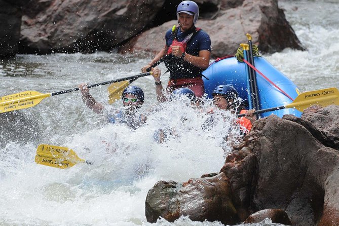 Half-Day Royal Gorge Whitewater Rafting Adventure Cañon City CO - What the guide adds to a demanding trip