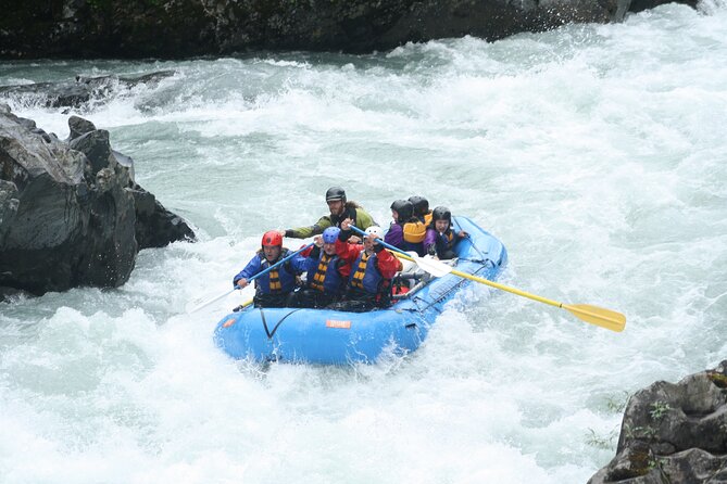 Half Day Two Canyon Six Mile Creek Whitewater Rafting - How active are you in the raft?