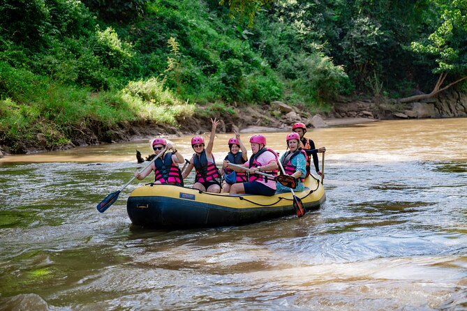 Half Day Visit and Whitewater Rafting Adventure - Making an herb ball by hand