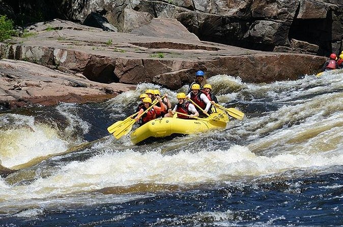 Half-Day White Water Rafting on the Rouge River - Base camp makes the price easier to understand