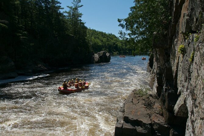 Half-Day White Water Rafting on the Rouge River - The biggest practical drawback: the drive