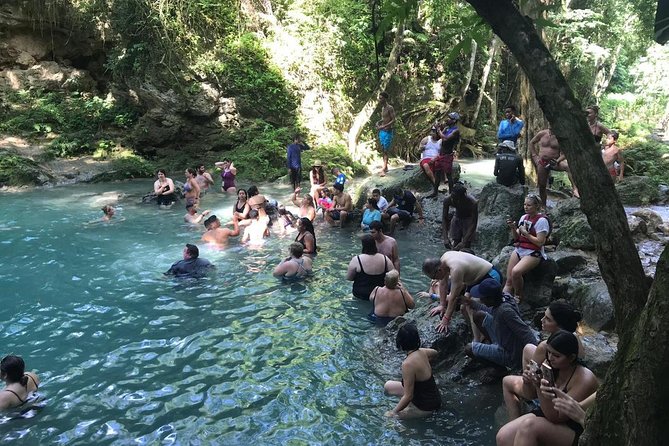 Horseback Ride, Blue Hole, Secret Falls, River Rafting & Tubing - One day, four Jamaican activities