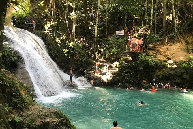 Horseback Ride, Blue Hole, Secret Falls, River Rafting & Tubing - Blue Hole and Secret Falls: the strongest stop