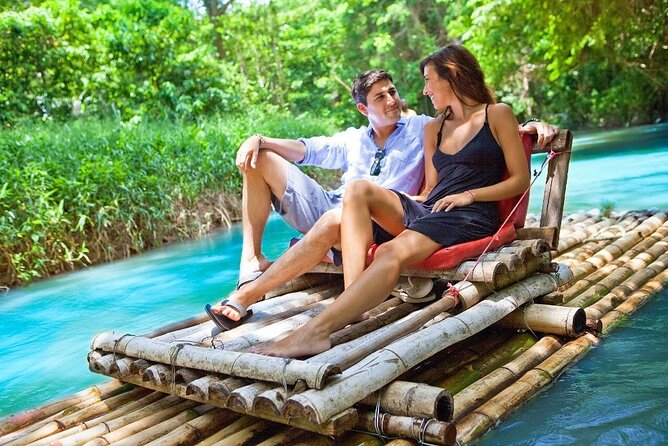 Horseback Riding & Bamboo Rafting Ocho Rios (Transportation Only) - Bamboo rafting along the White River near Lethe