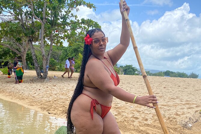Horseback riding + Bamboo river rafting tour from Ocho Rios - From Mammee Bay village to the sea