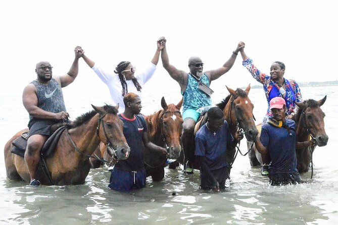 Horseback Riding in the ocean & Bamboo Rafting from Ocho Rios - White River rafting: calm water with a few lively patches