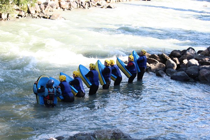 HYDROSPEED LA PLAGNE - Descent of the Isère (1h30 in the water) - What hydrospeed on the Haute-Isère feels like