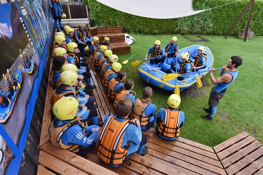 Imster Schlucht: White-Water Rafting in the Tyrolean Alps - The transfer to Imst and the first river briefing