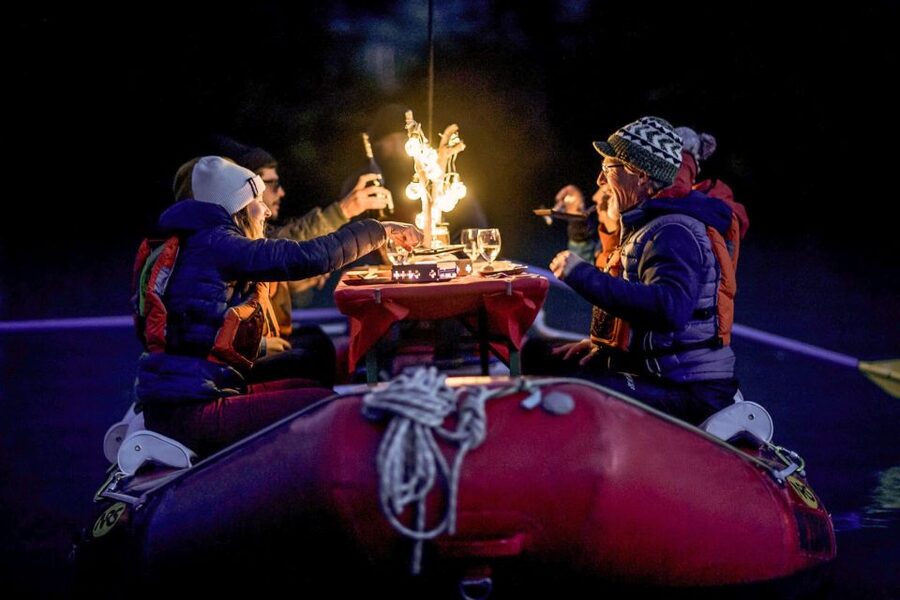 Interlaken: Raclette Rafting - Why raclette works so well on a raft