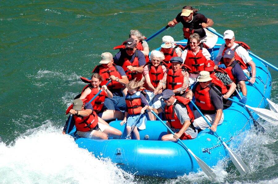 Jackson Hole: Snake River Whitewater Rafting - An 8-mile run through Snake River Canyon