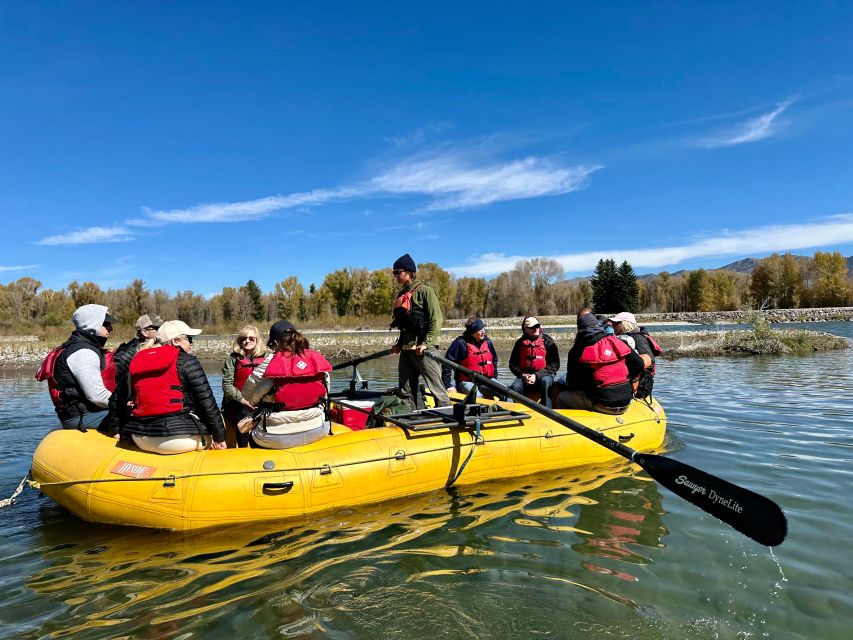 Jackson: Snake River Scenic Raft Float Tour with Teton Views - From the boat ramp to the first mountain views