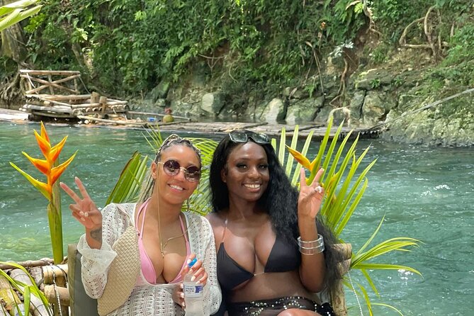 Jamaica Adventure: Bamboo Rafting, Negril Beach & Rick's Sunset - Lethe Village and the Great River by bamboo raft