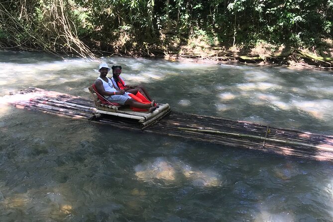 Jamaica Bamboo Rafting Tour Limestone Foot Massage - The limestone foot massage
