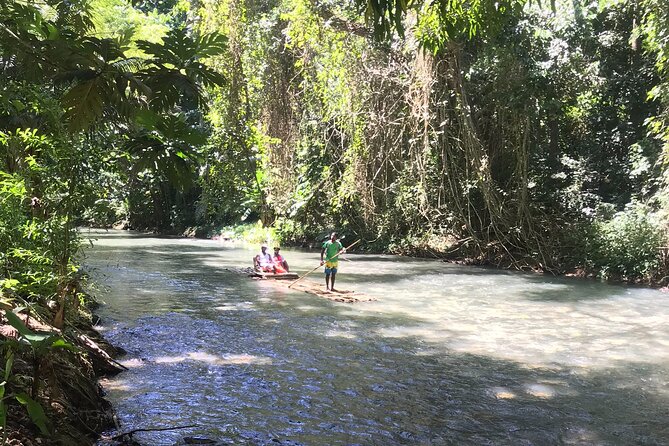 Jamaica Bamboo Rafting Tour Limestone Foot Massage - Booking, weather, and cancellation details