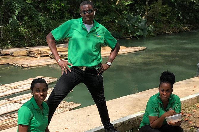 Jamaica Martha Brae River Rafting/Dunn’s River Falls Private Tour - Dunn’s River Falls and beach