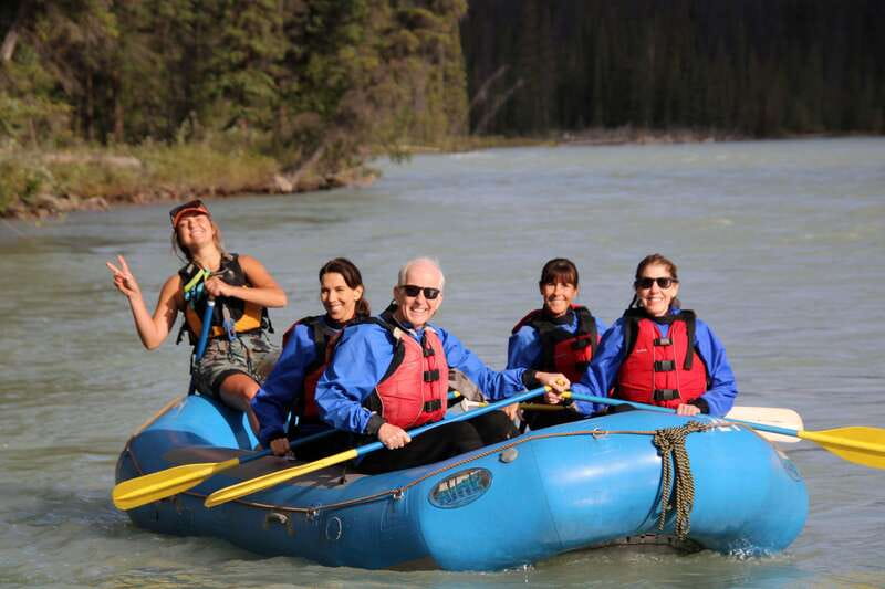 Jasper: Athabasca River Mile 5 Whitewater Rafting Tour - What the $75 price includes