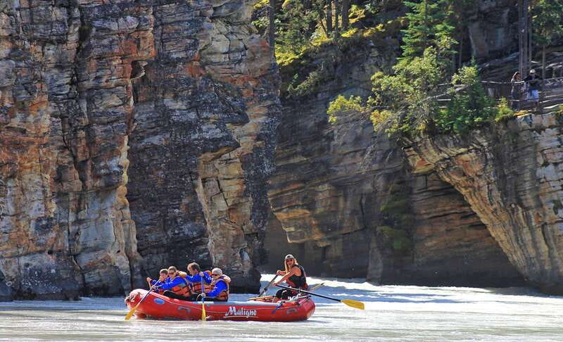 Jasper: Canyon Run Family Whitewater Rafting - The 12-kilometre Athabasca Canyon run