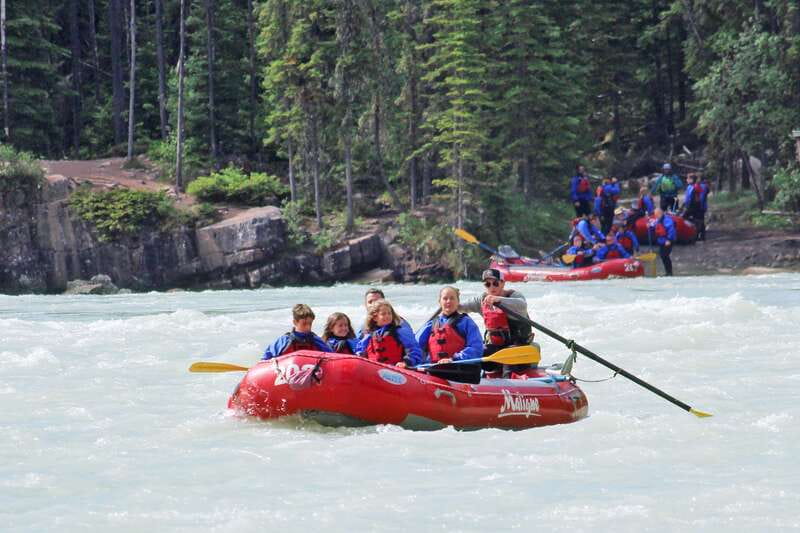 Jasper: Canyon Run Family Whitewater Rafting - What the $92 price includes