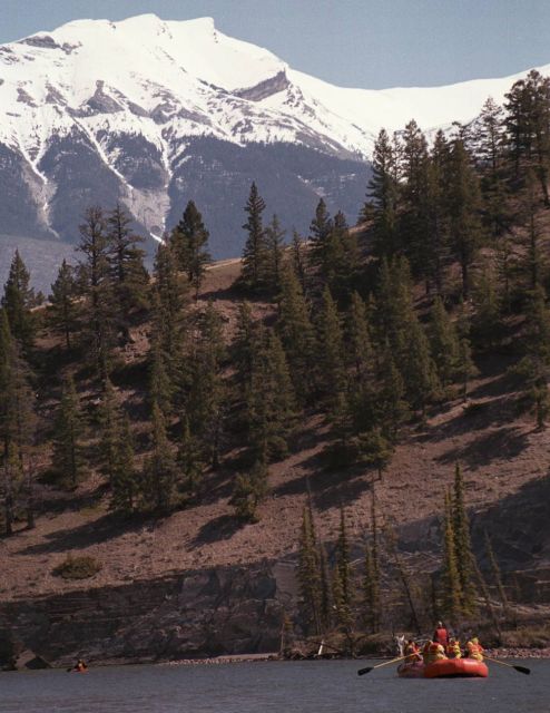 Jasper: Jasper National Park Easy 2-Hour Rafting Trip - One hour on the river, with plenty to watch