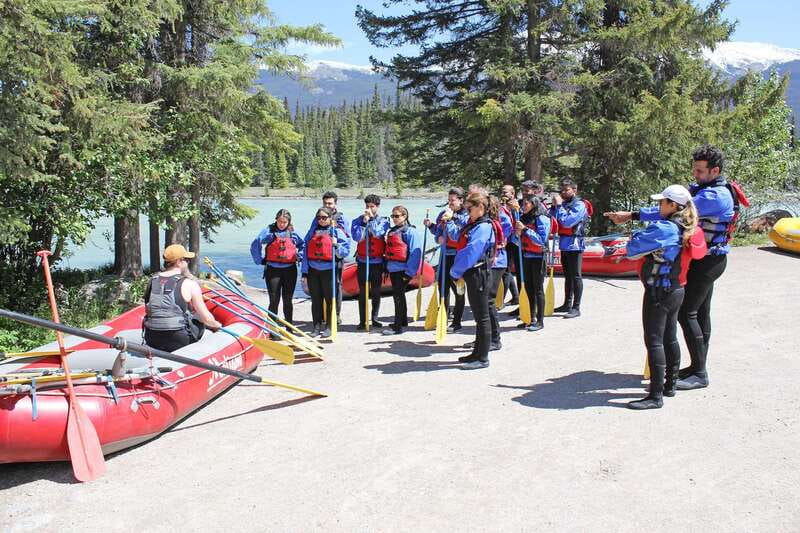 Jasper National Park Family Friendly Rafting Adventure - Five Class 2 rapids on a five-mile run