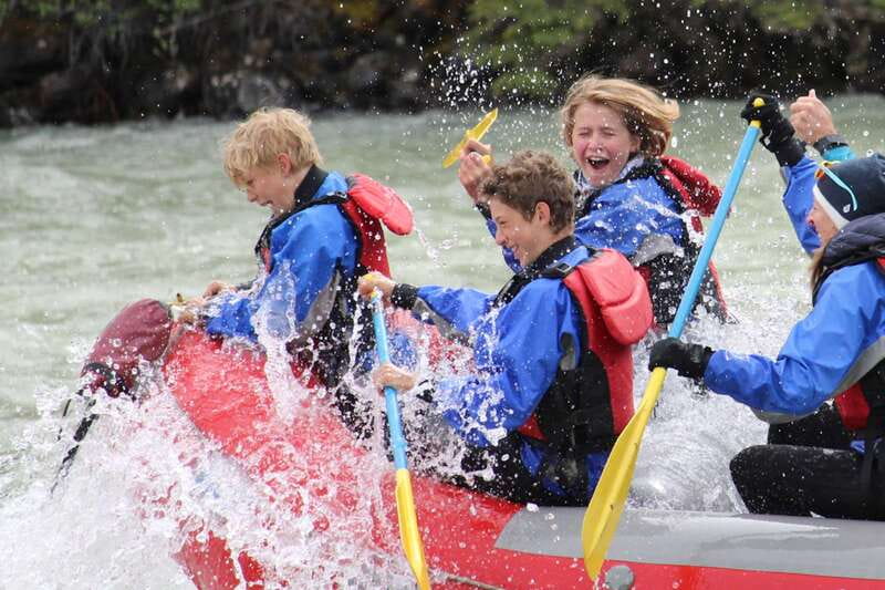 Jasper National Park Family Friendly Rafting Adventure - Old Fort Point and the return to Jasper
