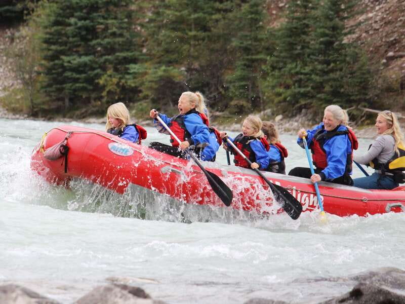 Jasper National Park Family Friendly Rafting Adventure - Starting at 637 Connaught Drive