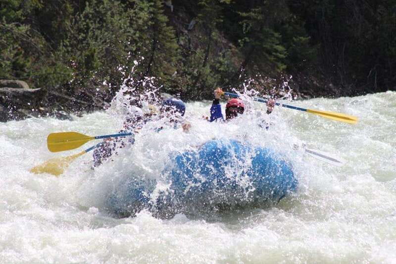 Jasper: Sunwapta River Whitewater Rafting - Self-Drive - Meeting The Whopper at the end