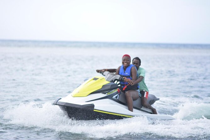 Jet Ski & River Rafting with Limestone Foot Massage from Montego Bay - The 30-minute jet ski session