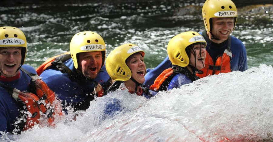 Kaituna River Rafting Grade 5 - Tutea Falls: the moment everything builds toward