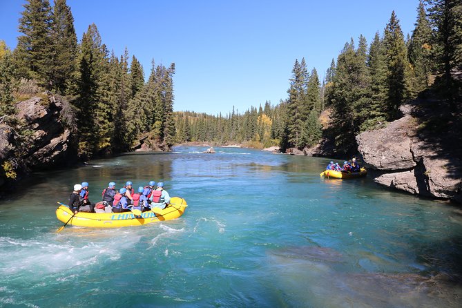 Kananaskis River Rafting Adventure - The 1.5 to 2 hours on the river