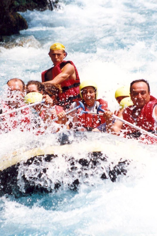 Kemer Rafting Tour - Getting ready beside the Koprucay River