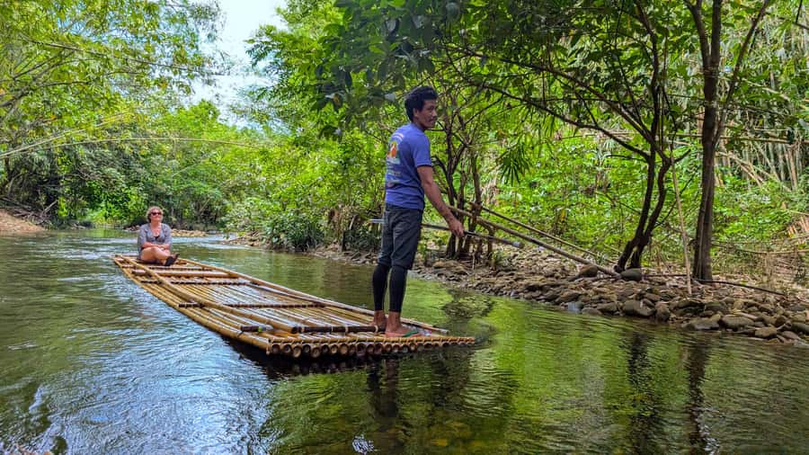 Khao Lak: Bamboo Raft, ATV & Sea Turtle Private Tour - One hour on your own ATV