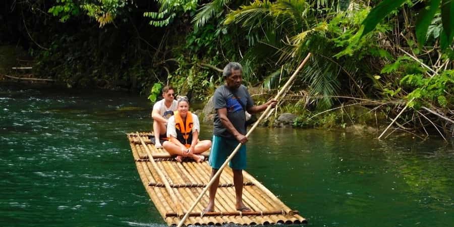 Khao Lak: Bamboo Raft, ATV & Sea Turtle Private Tour - Thai lunch after the morning action