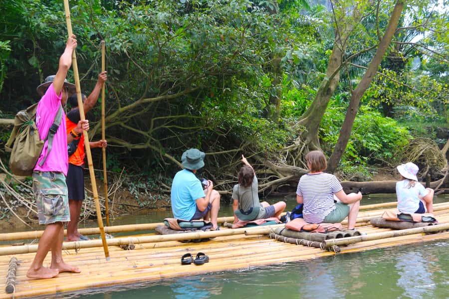 Khao Lak: Khao Sok Bamboo Rafting and Elephant Bathing Trip - Key details before you book