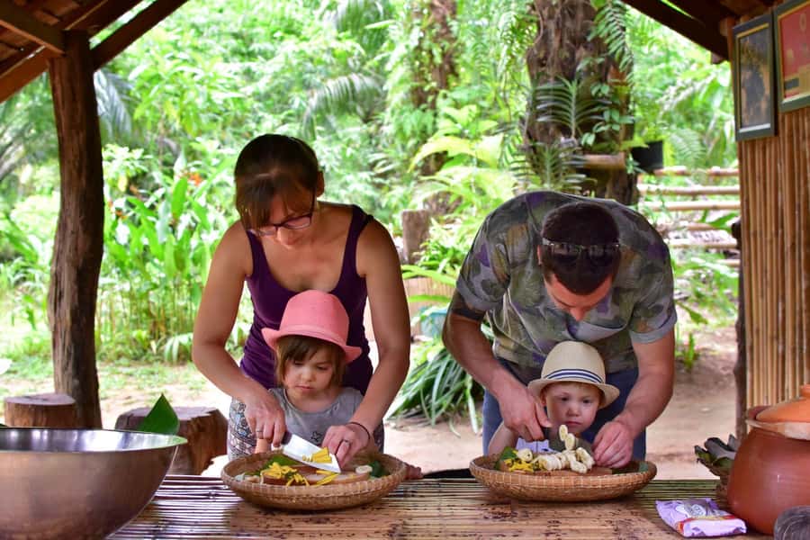 Khao Lak: Khao Sok Private Ethical Elephants & Rafting - Bamboo rafting on the Sok River
