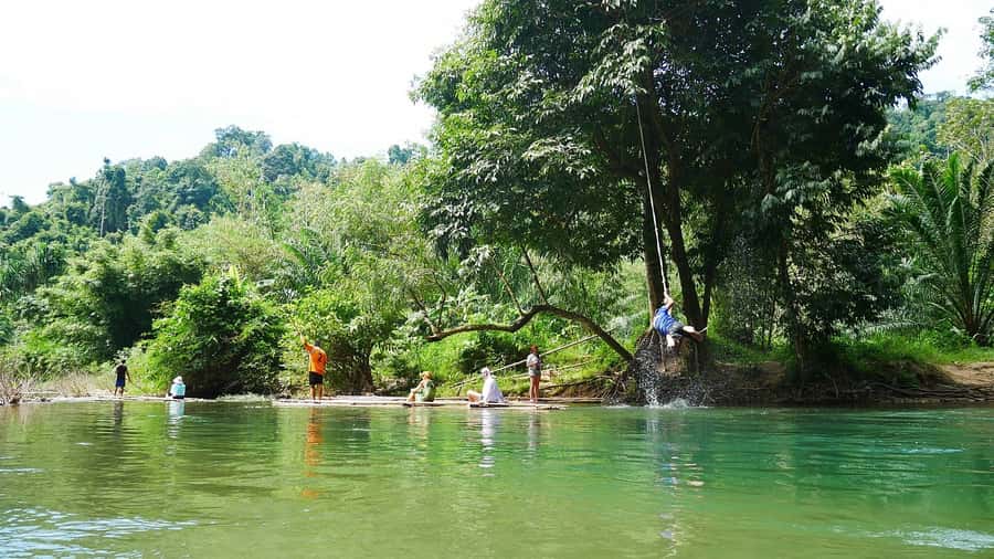 Khao Lak Multi-Adventure: Bamboo Rafting, ATV & Elephants - The elephant sanctuary visit
