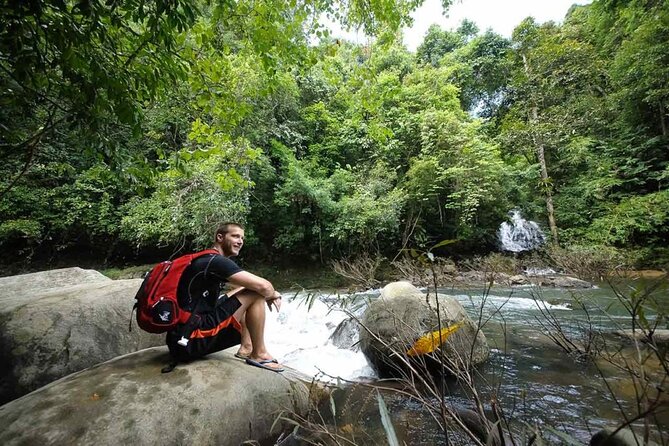 Khao Sok National Park Hiking and Bamboo Raft Tour From Khao Lak - Walking into Khao Sok’s rainforest