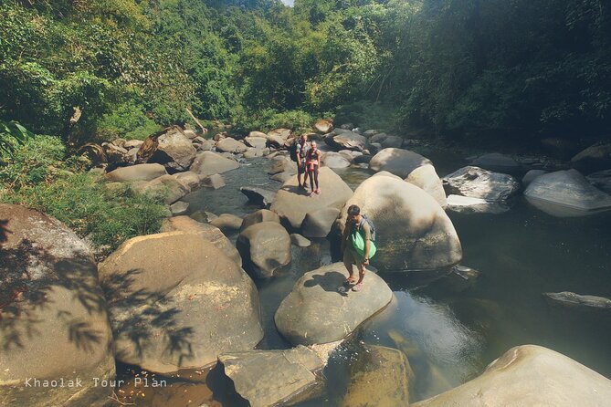Khao Sok Rainforest | Hiking & Bamboo Rafting - Bamboo rafting on the Sok River at 2 pm