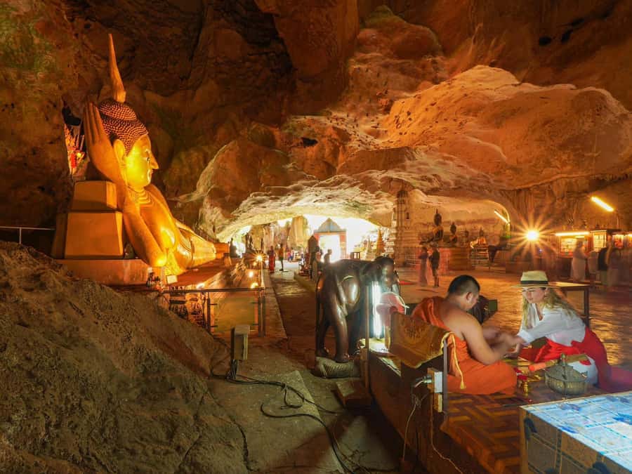 KhaoLak:ATV, ZipLine, & Rafting Adventure Monkey Cave Temple - The 200-meter zipline through the trees