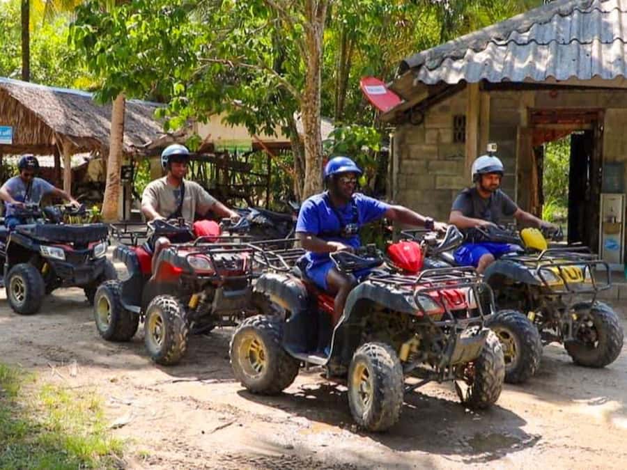 KhaoLak:ATV, ZipLine, & Rafting Adventure Monkey Cave Temple - How much value do you get for $93?