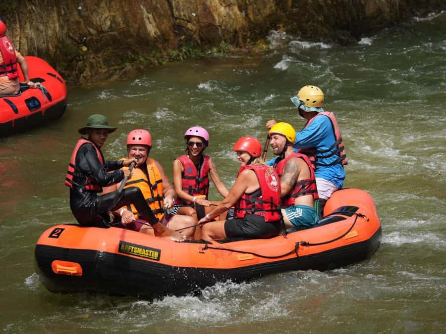 KhaoLak :White Water Rafting ,Monkey Cave, Elephant Bathing - Wat Tham Suwan Khuha and the Monkey Cave
