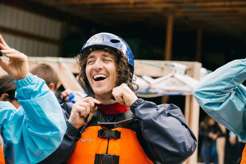 Kicking Horse River: Whitewater Rafting Experience - Entering the narrow canyon