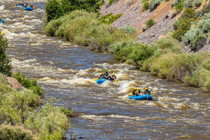 Kokopelli ~ Taos, NM Racecourse Half Day Rafting - Spring water versus summer water