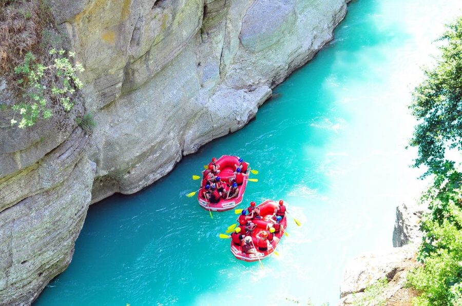 Köprülü Canyon Antalya: Whitewater Rafting Trip - Riverside lunch after the rapids