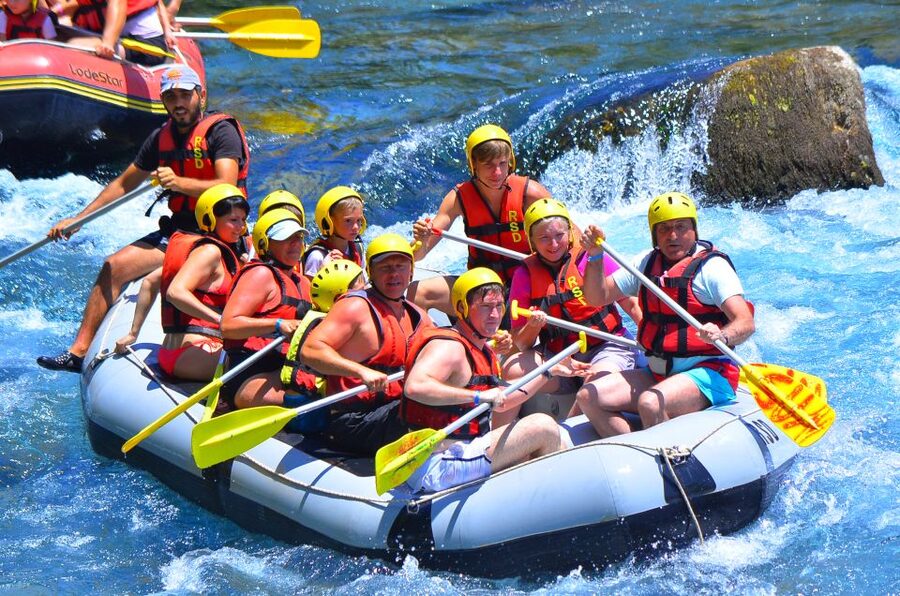 Koprulu Canyon: Rafting Tour - How the rafting section works