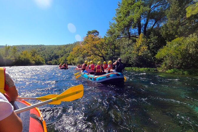 Koprulu Canyon White Water Rafting with Lunch - Swimming and lunch break up the adrenaline
