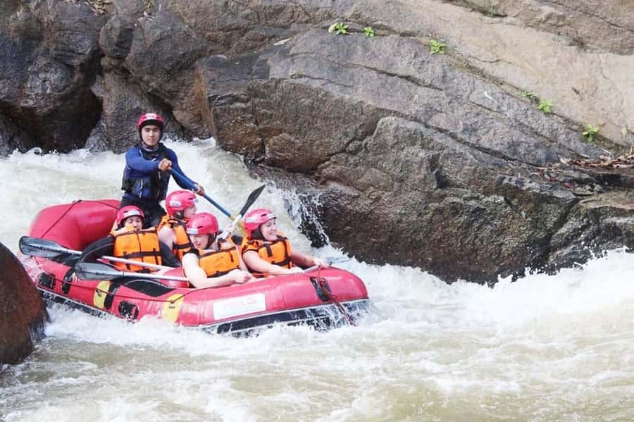 Krabi: 5km Rafting and ATV Ride - Leaving Krabi for the rafting river